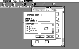 Tera Desktop atari screenshot